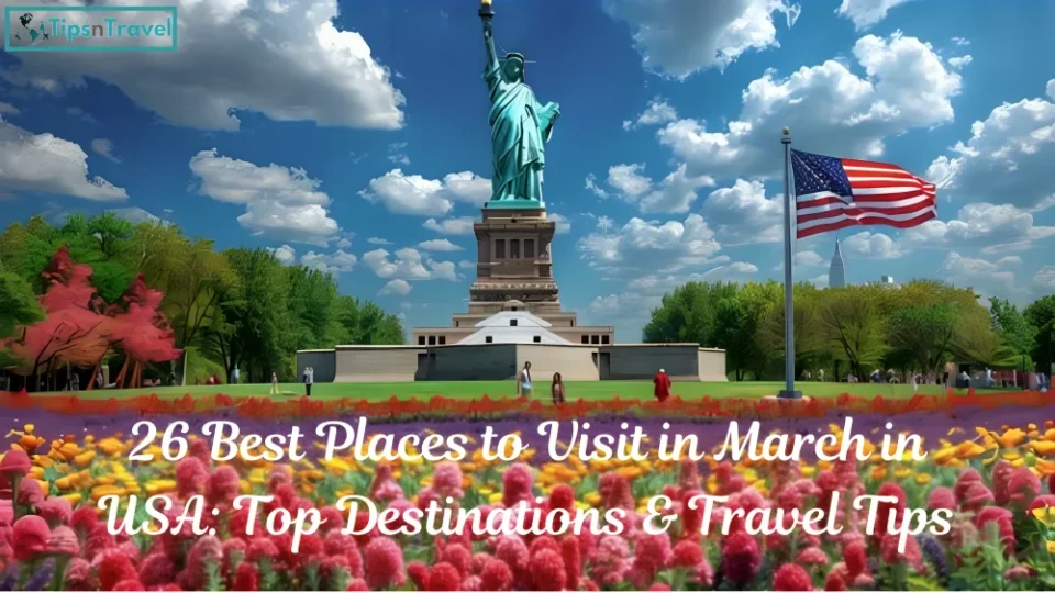 Best Places to Visit in March in USA